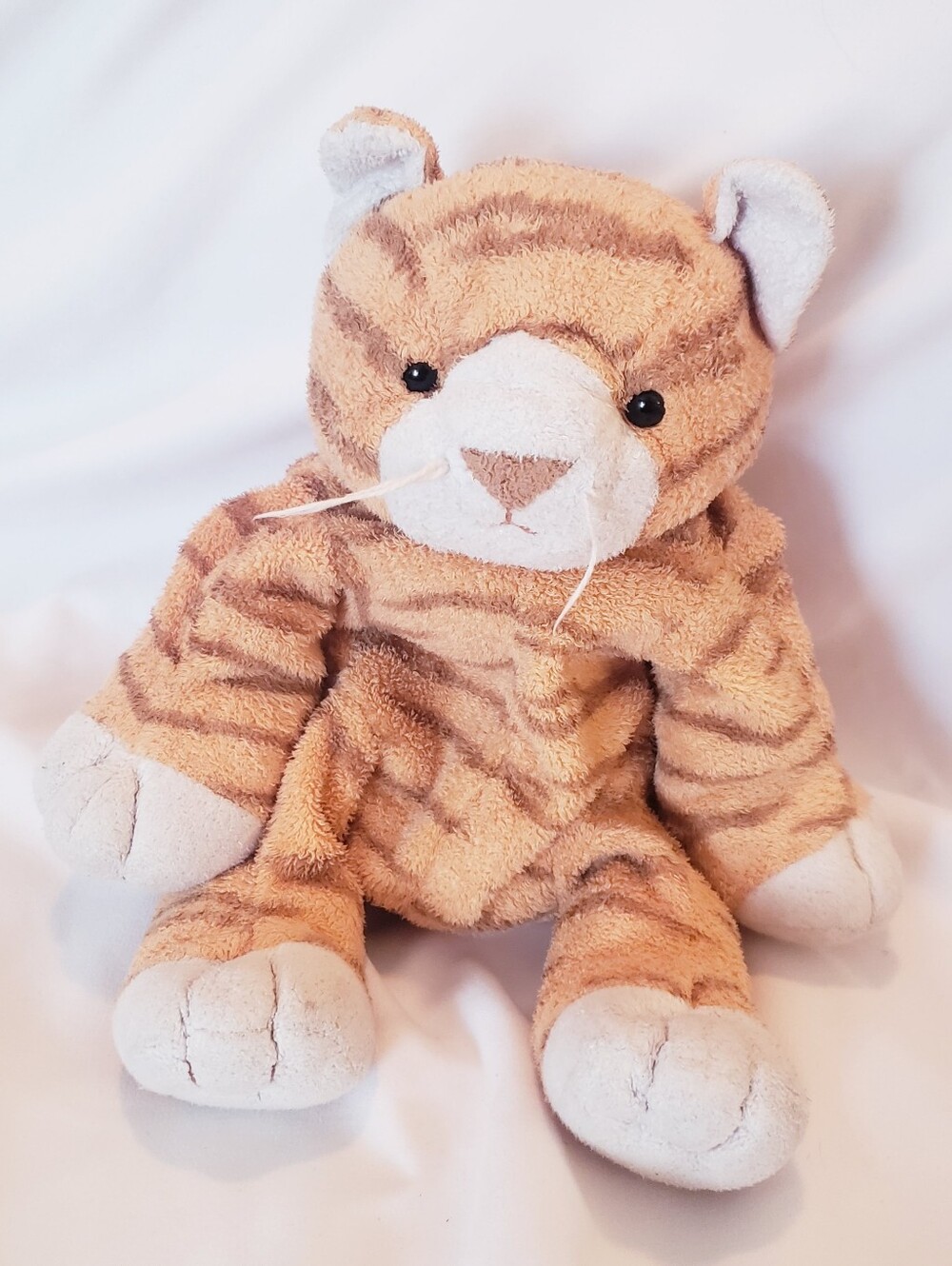 Vintage 2003 TY Pluffies Purrz The Tiger Cat